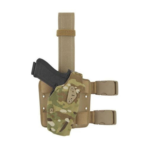 Safariland Model 6354DO ALS Optic Tactical Holster for Glock 34/35 Red Dot Optic with leg shroud