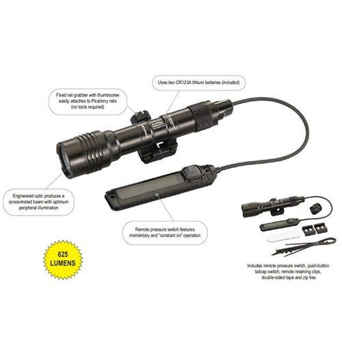 Streamlight Pro-Tac Rail Mount Weapon-Mounted Flashlight