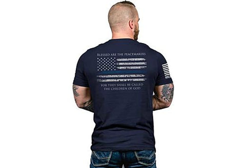 NINE LINE APPAREL THIN BLUE LINE MEN'S T-SHIRT