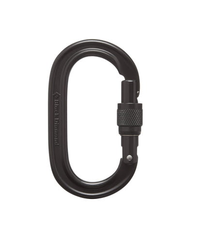 Black Diamond Oval Keylock Carabiner