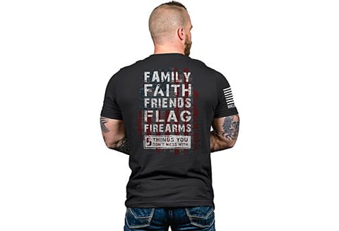 NINE LINE APPAREL 5 THINGS MEN'S T-SHIRT