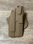 Safariland  Model 7378 7TS ALS For Sig Sauer P320 w/Weapon Mounted Light: Concealment Paddle and Belt Loop Combo Holster